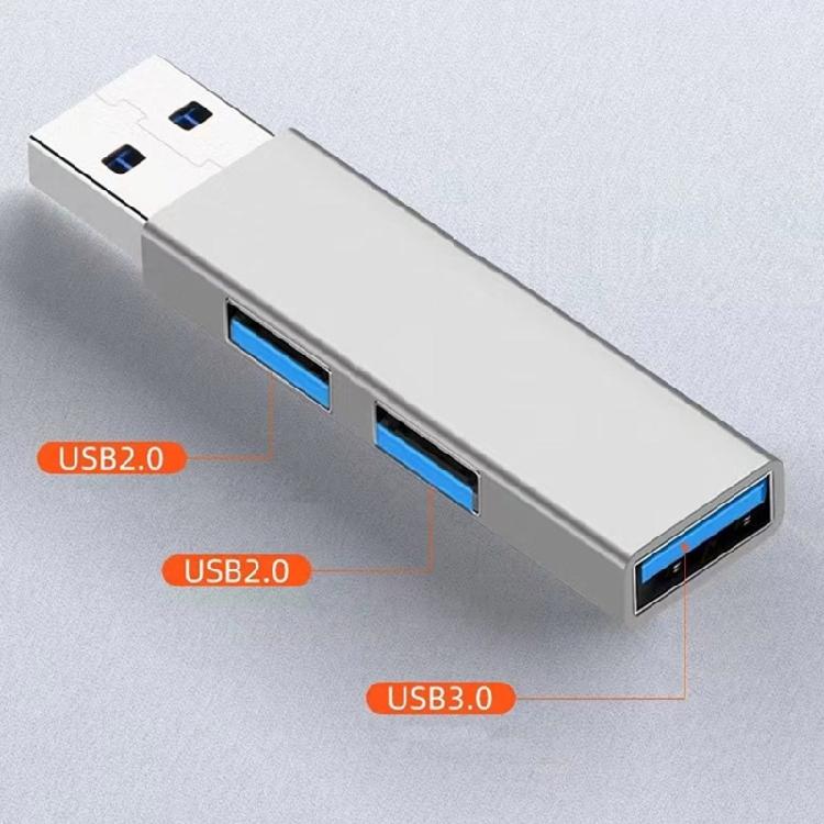Efficiency USB C Hub 3Ports USB3.0 Hub for 5Gbps Data Transfer USB2.0 480Mbps