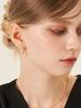 Geigerjewelry 18K Gf Basic One-Touch Ring Earrings Gi8Kpee077