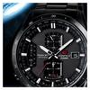 Casio EDIFICE series simple business casual classic pointer three eyes and five hands date display quartz movement stainless steel EQW-A1110DC-1A