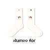 Trendy Spring/Summer Embroidered Button Design Mid-Calf Socks for Men & Women