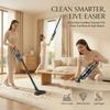 Powerful Suction Handheld Vacuum Cordless Dust Buster Car Vacuum Cleaner  Dual Use