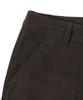 Syupeodeulai Corduroy Straight Carpenter Pants Brown