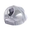 Women'S Ponytail Baseball Caps Spring Summer Cotton Mesh Sun Hat Running Snapback Hat Female Adjustable Girl Outdoor Visor Hats