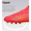 Puma Future 7 Play FG/AG Lightweight Comfortable Low-Top Kids Soccer Shoes Kids sneaker Red Black Yellow 107736-03