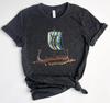 Viking Longship T-Shirt Norse Warrior Graphic Tee Scandinavian Mythology Gift S0726-883