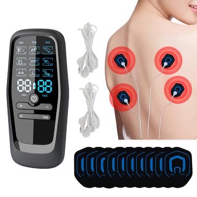 Muskelmassage-Behandlungsinstrument - Zweikanalige Muskelmassage-Behandlung - Mehrere Modi, Elektrischer Puls-Massager Wird für Rücken, Schulter Verwendet