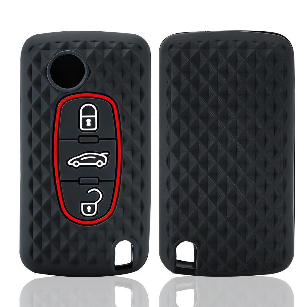 2 3 Button Key Case Cover For Citroen C-Crosser C3 C4 Picasso Berlingo Case For Peugeot Partner Tepee 207 307 308 407 Keychain