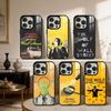 Capa de Celular TV W-Wolf da Rua S-Stree W-Wall Para iPhone 17,16,15,14,13,Pro,Max,Plus,Magnética Para Carregamento Sem Fio Magsafe