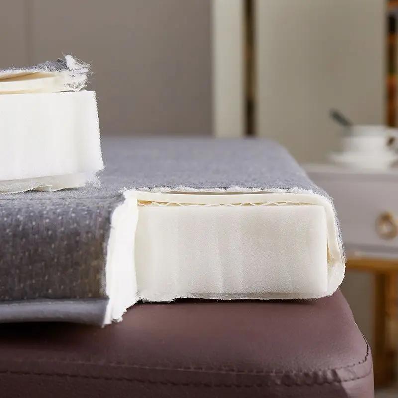 Non-Slip Latex Bed Mattress Pad SPA Treatment Beauty Massage Salon Table Bed Cushion Mattress Toppers Pad Mat with Face Hole