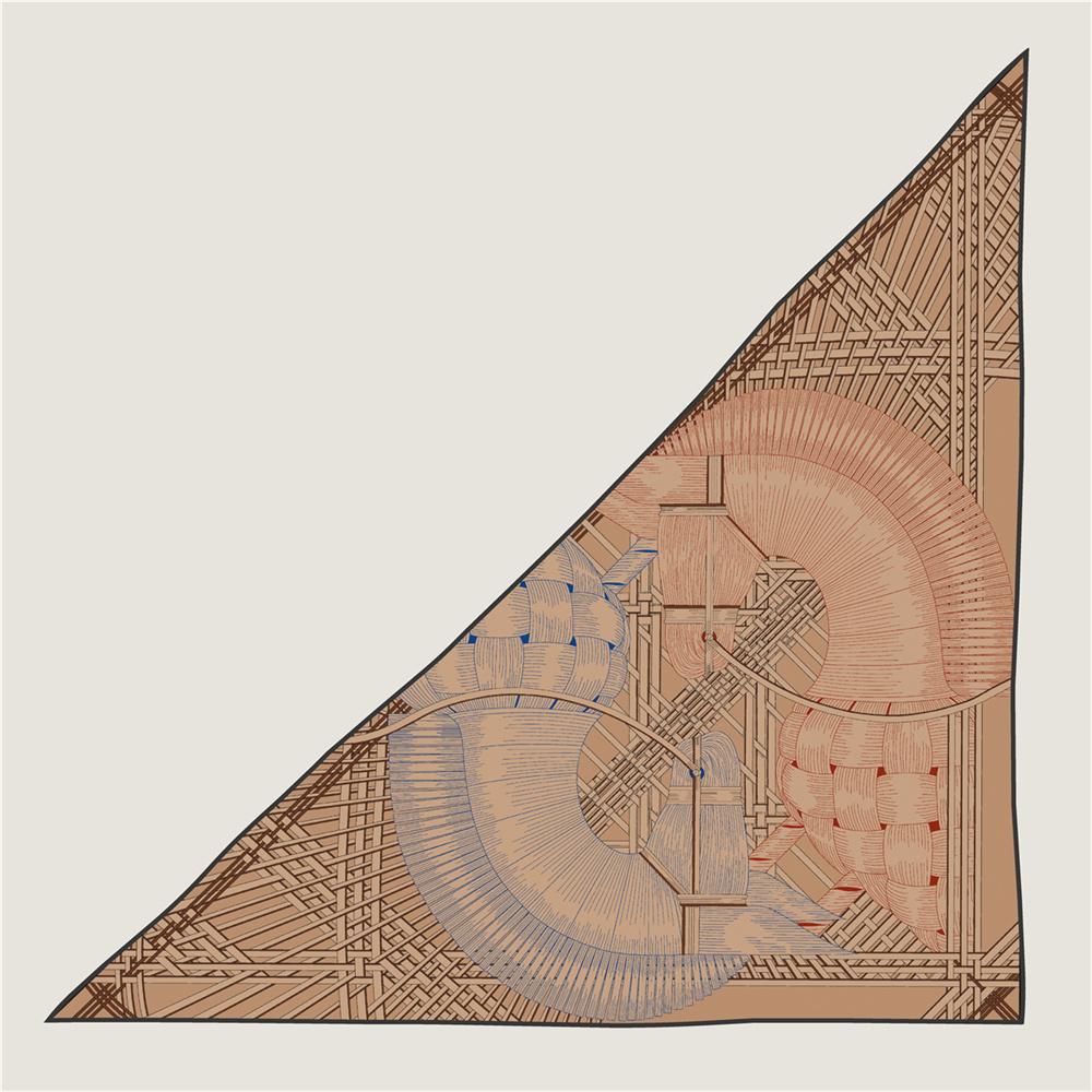 30% Silk 70% Cashmere Scarf Women Hand Rolled Fashion Print Triangle Scarves Wraps Bandana Big Hijabs Female Foulard