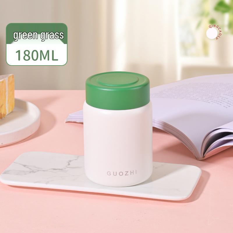 Stainless Steel Insulated Pocket Thermos: Fresh Color Tea & Water Cup for Office or School Use