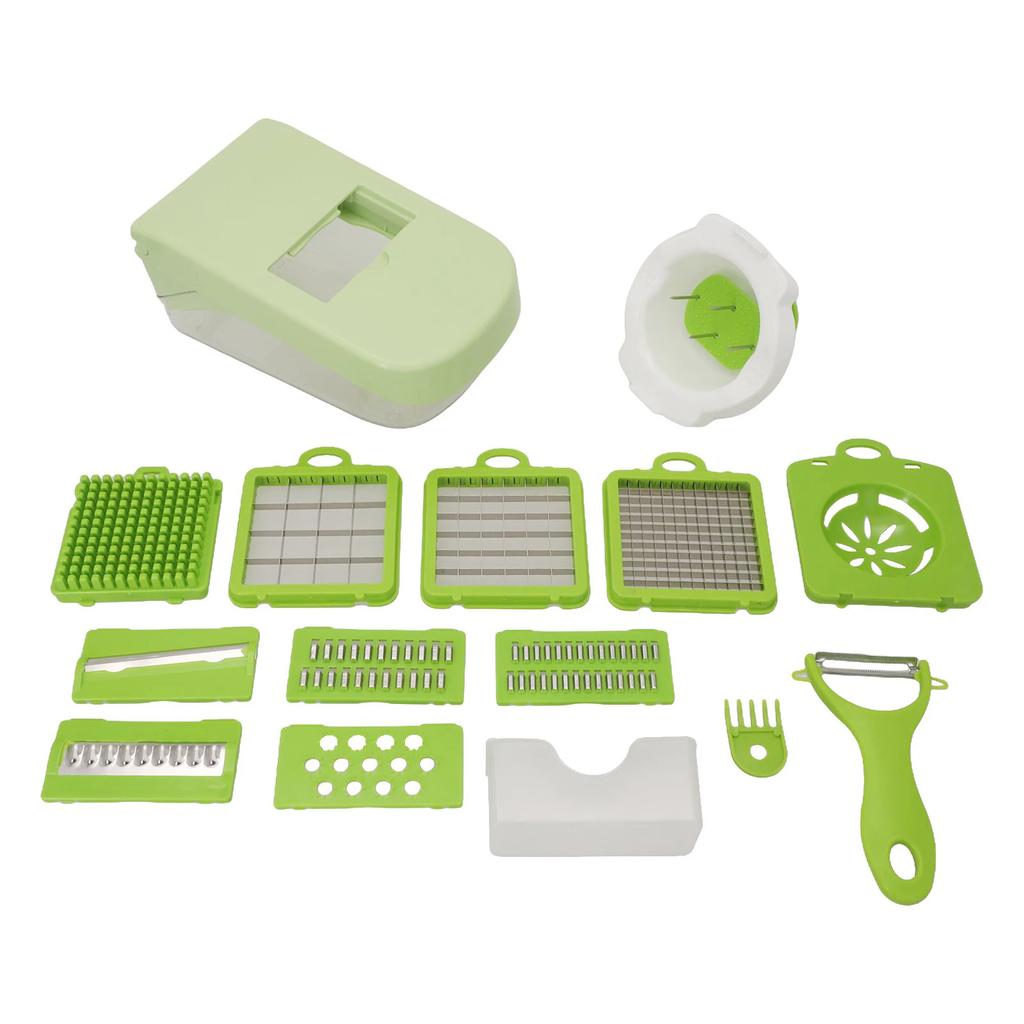 21x12x9cm Multifunctional Vegetable Chopper Versatile Vegetable Chopper Tool Versatile Cutting Options Easy To Clean Design