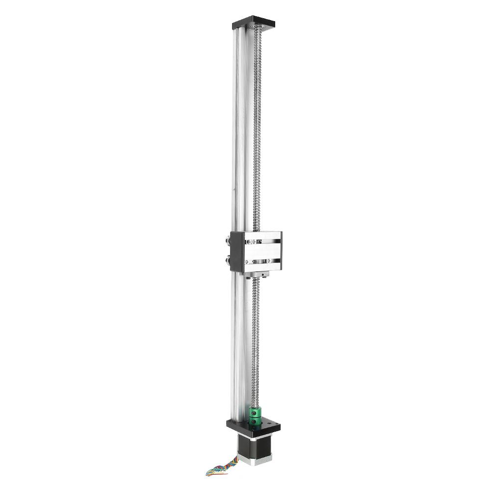 Linear   beam table, aluminum 1204   screw linear grinding   screw rail 500 mm with 42 mm stepper motor for automation and   measuri