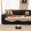 Light Luxury High-End Special-Shaped Sofa Cushion, Universal In All Seasons, New Chinese Antique Sofa Cushion, Non-Slip Leather Sofa Cover