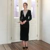 Peulaudeumali Pm_Velvet Silence Dress_Black