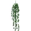 Artificial Pothos Vines: Indoor Decorative Rattan Faux Greenery for Walls and Living Rooms