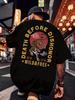 Summer Street Casual Sportswear Style Tiger Print Tshirt for Outdoor Street Trend Hiphop Mens Shortsleeved Shirt