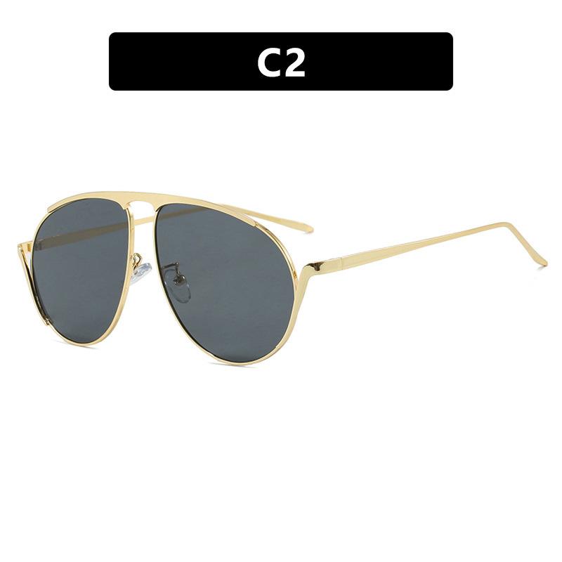 New sunglasses avant-garde personality toad-shaped catwalk sunglasses fashion vacation trend party sunglasses