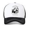 Coffee Chill Panda Enjoying Time Baseball Cap Men Women Summer Casual Snapback Hat  Breathable Mesh Trucker Hats Outdoor Sun Hat
