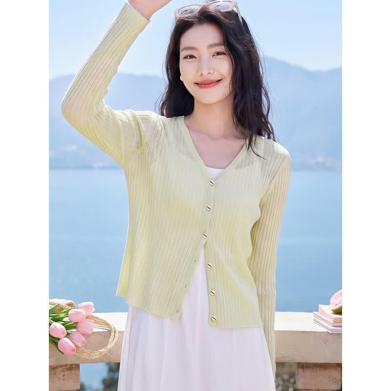 Women's Summer Knit Cardigan