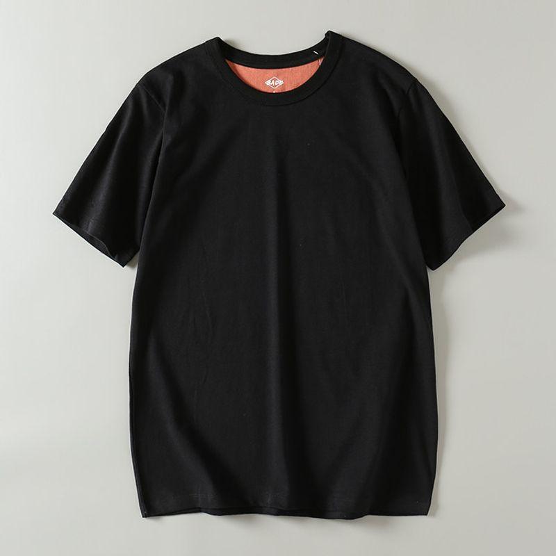 Heavy Foreign Trade Export Tail Goods Cotton Washed Short Sleeve