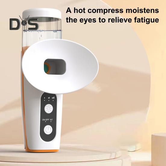 Portable Eye Moisturizer Mist Steamer Heated Eye Masque for Dry Eye Relief Gentle Mini Hydrating Sprayer