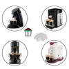 Coffee Capsules Cup Seal Film Set Stainless Steel Espresso Container Suitable for Espresso Machines Home Office Use