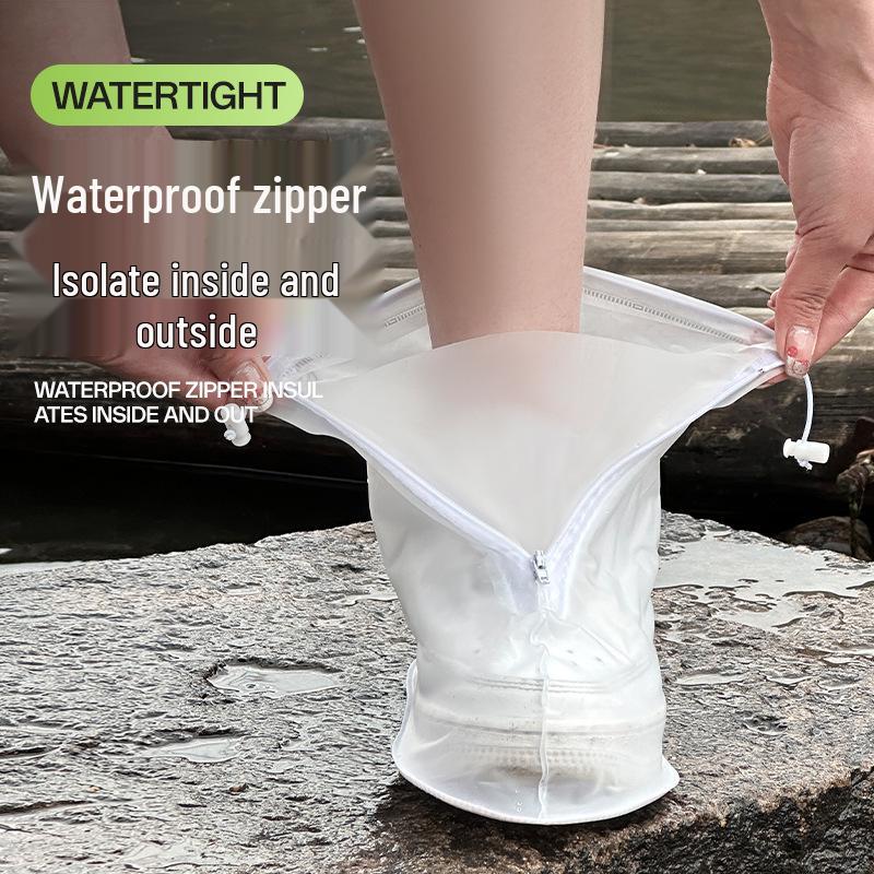 Thickened Non-Slip Reusable PVC Rain Shoe Covers for Men & Women