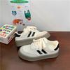 2025 spring thick-soled heightening little white shoes women's new retro soft-soled German training casual versatile ins sports shoes