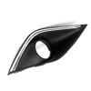 For Mitsubishi Outlander 2016-2021 Left Right Front Bumper Fog Light Bezel Cover Frame Shell with Chrome Trim 6400G482 6400G481