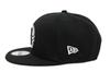New Era 9FIFTY Snapback Black NBA Eastern Brooklyn Nets Cap, & White, Conference,