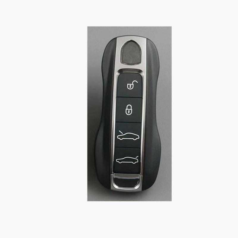 Coque de remplacement pour clé de voiture intelligente avec logo Pour Porsche Panamera Carman Macann Bobst Cayenne 911 970 981 991 996 92A 2018-Maintenant