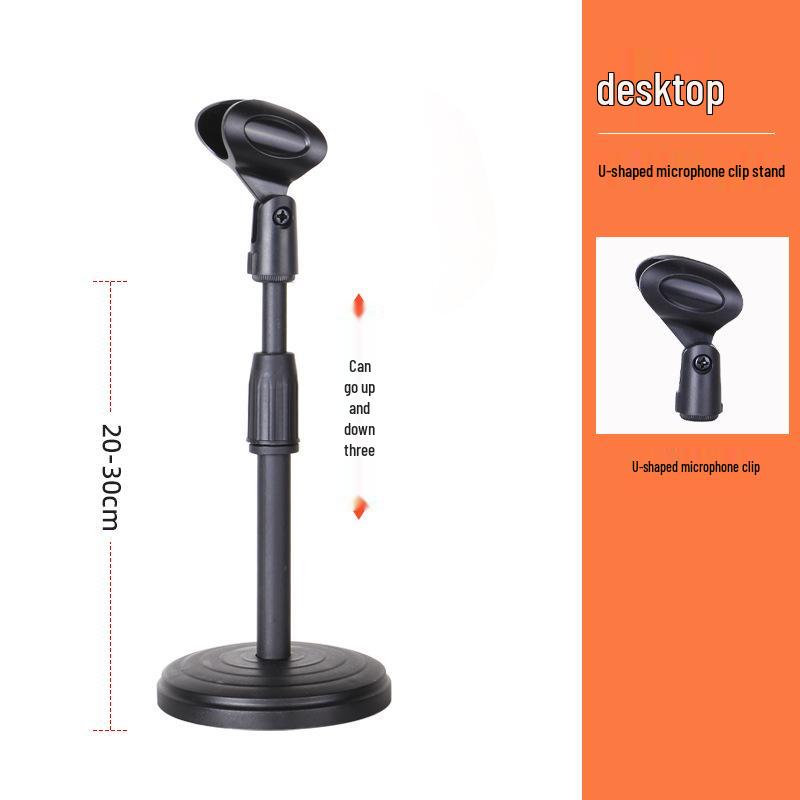 Regulowany Metalowy Statyw Mikrofonowy na Scenę i do Streamingu