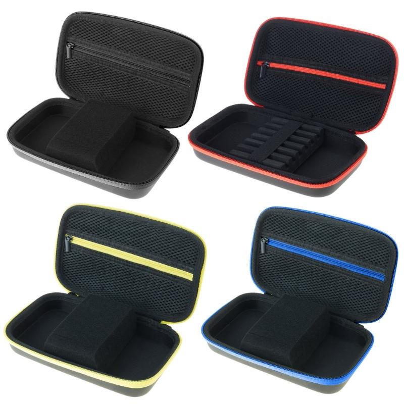 Dart Case, Hard Shell Storage Dart Case, Dart Storage Bag for Soft Steel Dart Tip, Shafts and Flights with Zippers Lock