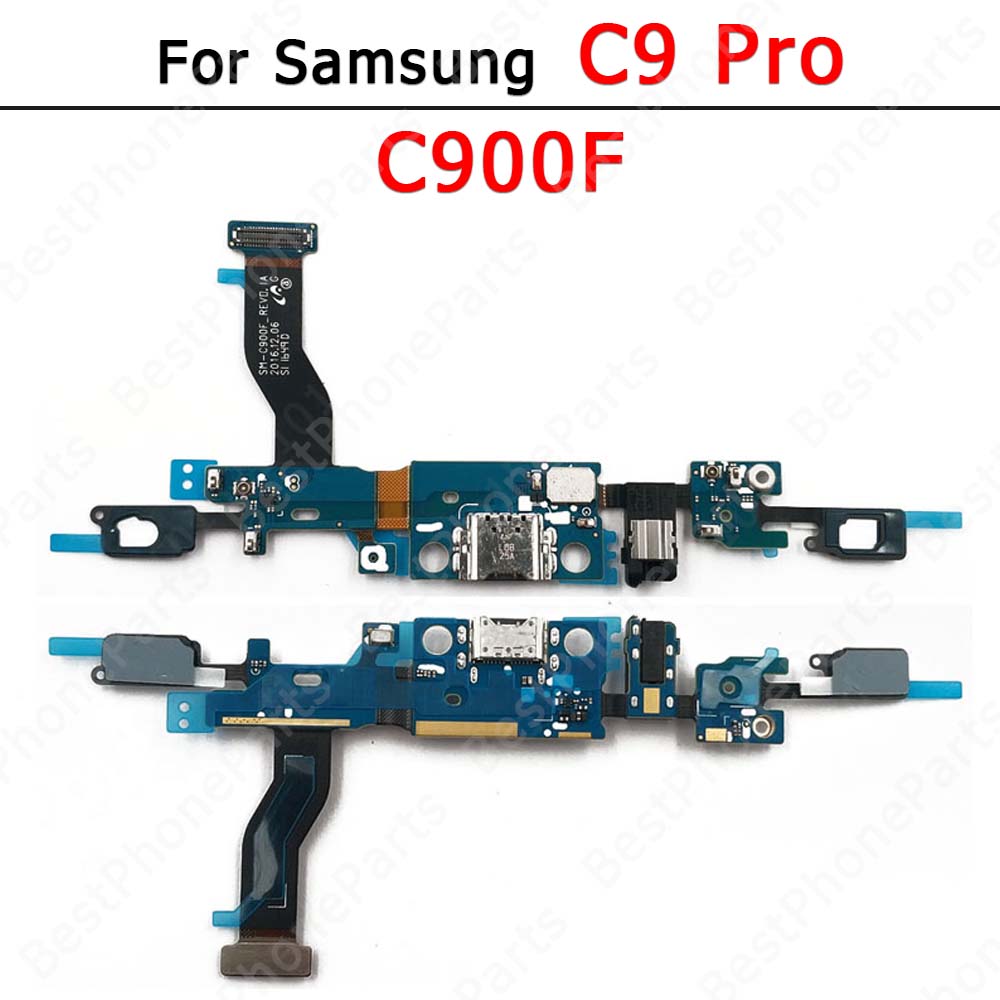 Charge Board For Samsung Galaxy C5 C7 C9 Pro E5 E7 F52 Z Flip Fold2 Usb Connector Charging Port Plate PCB Dock Parts