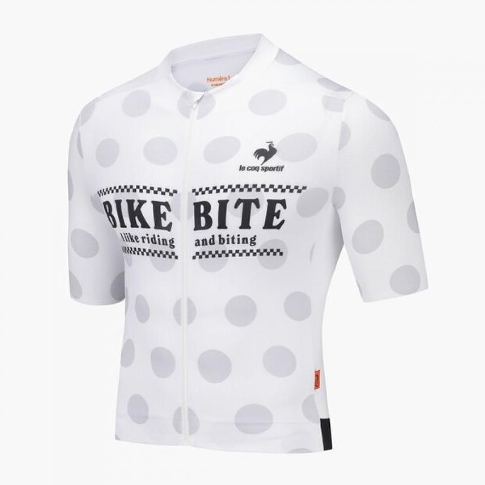 

Le Coq Sportif [SaLe][70 Off] Men S Short SLeeve jerSey Qp221cpj41 OWT white/100 L