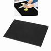 2 Stück Hitzebeständige Geschirrtrockenmatte Schwarz Wärmeisolierpad Professionelle Bar-Service-Matte Bar