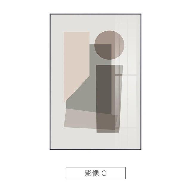 

Morandi Геометрия Холст Плакаты Современная Минималистская Абстрактная Живопись Принт Настенный Художественный Декор Фотографии Гостиная Скандинавский Домашний Декор 21*30cm