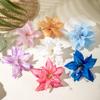 Sommer Neu Simulation Polyester 3D Lilienblume Haarspange Damen Accessoires Blickfang Reise Essentielle Accessoires