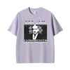 Spaventoso Benjamin Netanyahu Divertente Meme Grande Yahu Tema Horror Brainrot Stampati T-shirt Unisex Unisex Moda T-shirt Larghe Streetwear