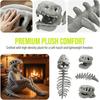 Stuffed Plush Dinosaur Skeleton Costume Costume Props Dinosaur Skeleton Outfit  Holiday Masquerade