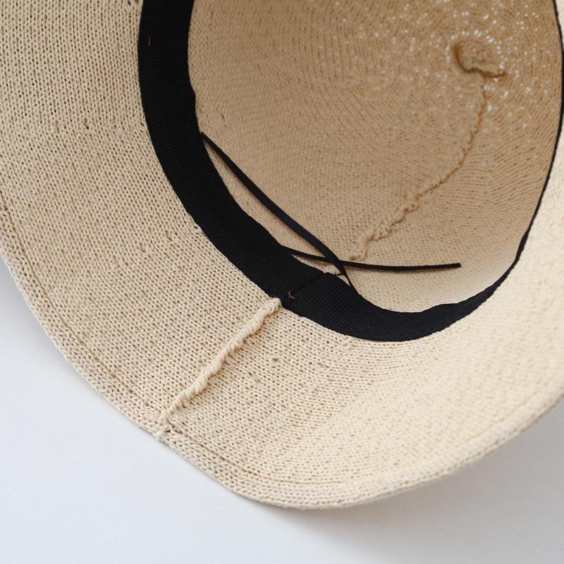 WTEMPO 1PC Spring Summer Foldable Mesh Caps Women's Breathable Hollow-out Sun Hats Lightweight Hats with Adjustable Belt Women's Clothing Accessories