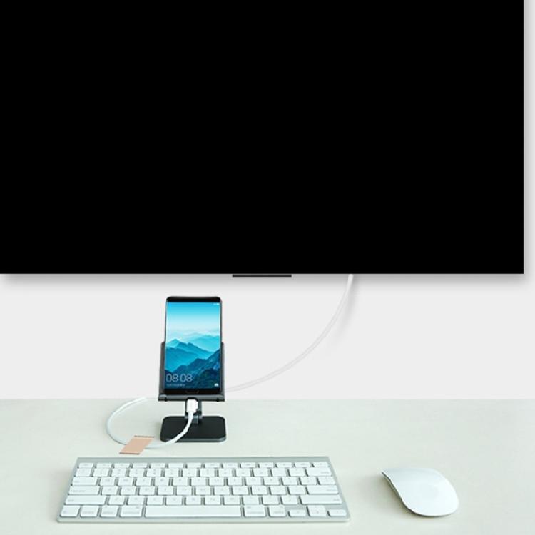 Type C To VGA Aluminum Adapter 1080P Output Stable Signal Transfer Projection Converter Perfect for Monitors Tablets