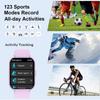 Z169 Smartwatch: Herzfrequenz- & Blutsauerstoff-Monitor, UV-Schutz, Unisex Gesundheits- & Sport-Tracking.