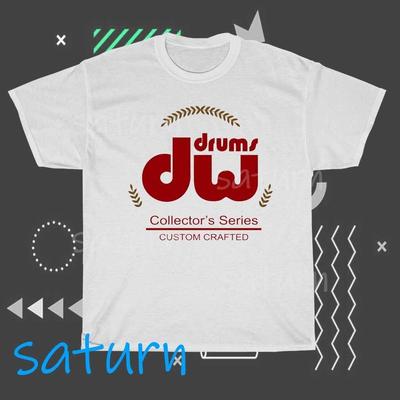 DW Drums Workshop Logo T-shirt Grappig Maat S tot 5XL