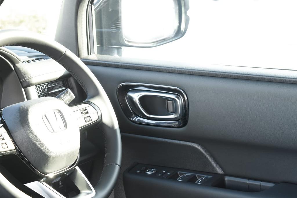 SecondStage Honda Step WGN Spada Air Front Door Bezel Black Wood Grain II RP6/7/8 Panel, (H054KW2)