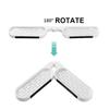 1pcs 180 Degree Rotation Bathroom Shelf Toilet Rack Accessories Bathroom Storage Corner Shelve Kitchen Wall