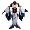 Genshin Impact Cosplay Costume Shenhe Red Carpet Chuanjuan Cloud Wind True Lord Game Anime Cosplay Outfit for Women