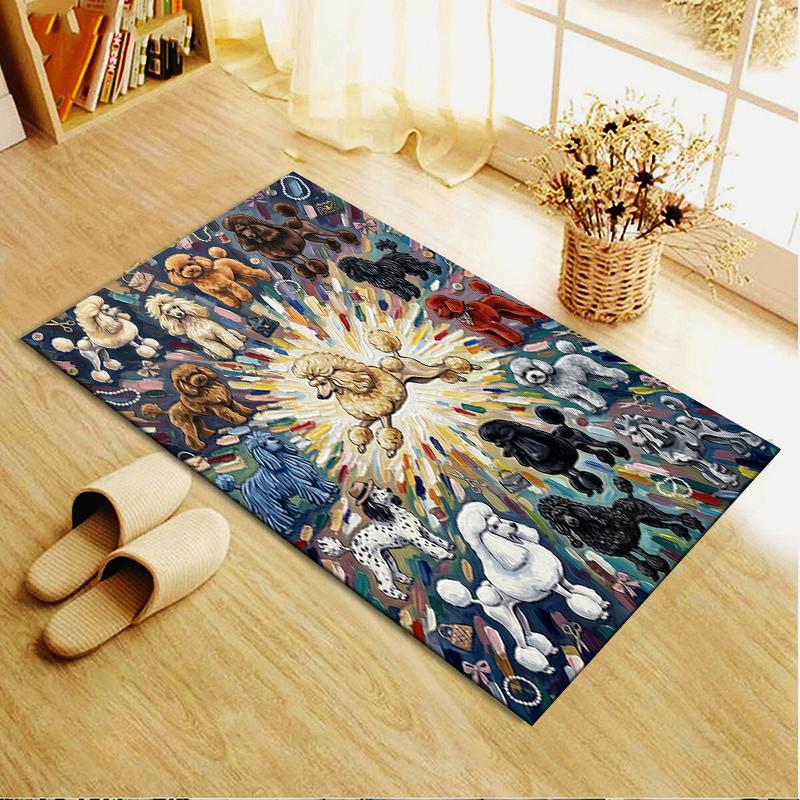 2025 New Cute Puppy Carpet Rug for Living Room Bedroom Home Sofa Decoration,Kids Play Non-slip Floor Mat