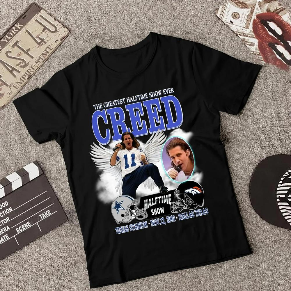 The Greatest Halftime Show Ever Creed Shirt, 2024 Music Concert Unisex T-Shirt XXXL